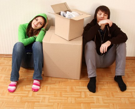 Moving boxes and house relocation in Harringay