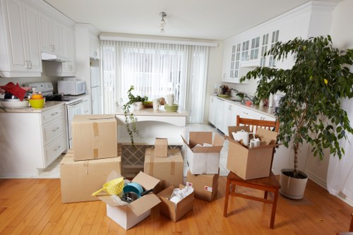 Careful packing and labelling for removals in Harringay