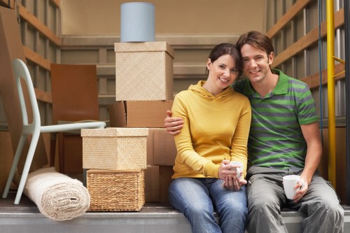 Professional Harringay removal team packing household belongings